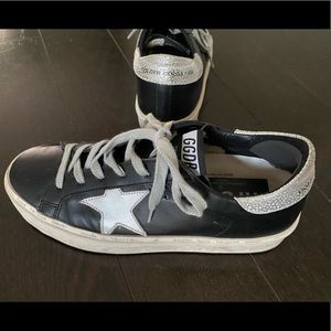 Golden Goose platform sneakers-Black size 8